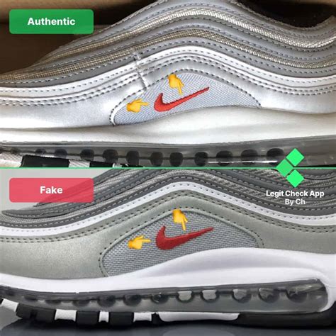 nike 97 silver bullet fake|air max 97 promo.